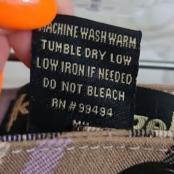 Women's Plus Size Super Stretchy Khaki Lavender Preppy Plaid Skirt Academia - Picture 6 of 7